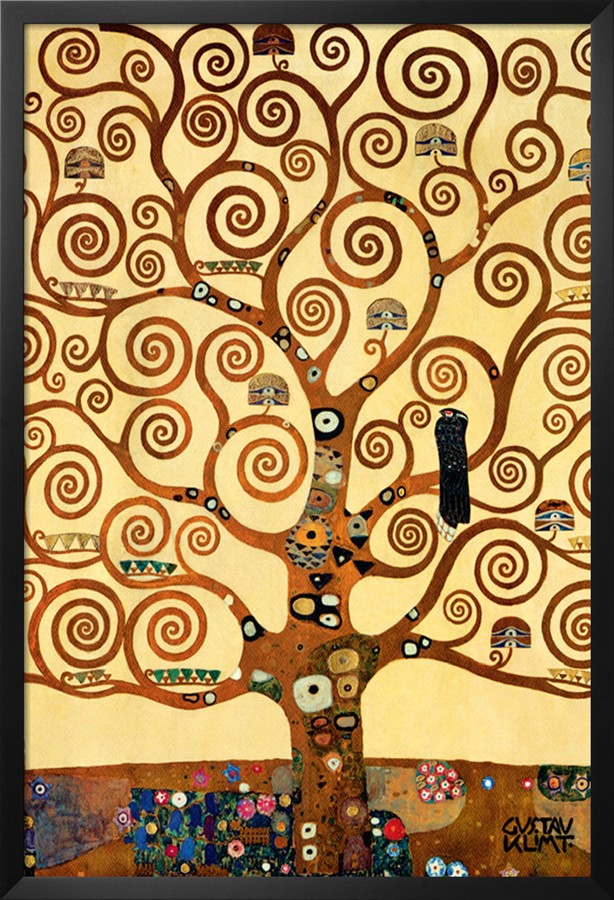 The Tree Of Life, Stoclet Frieze, C.1909 - Gustav Klimt Painting